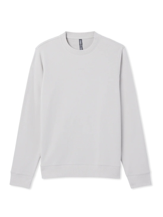 Vuori Other - Vuori Light Gray Cypress Crewneck Sweatshirt in Salt Size Small